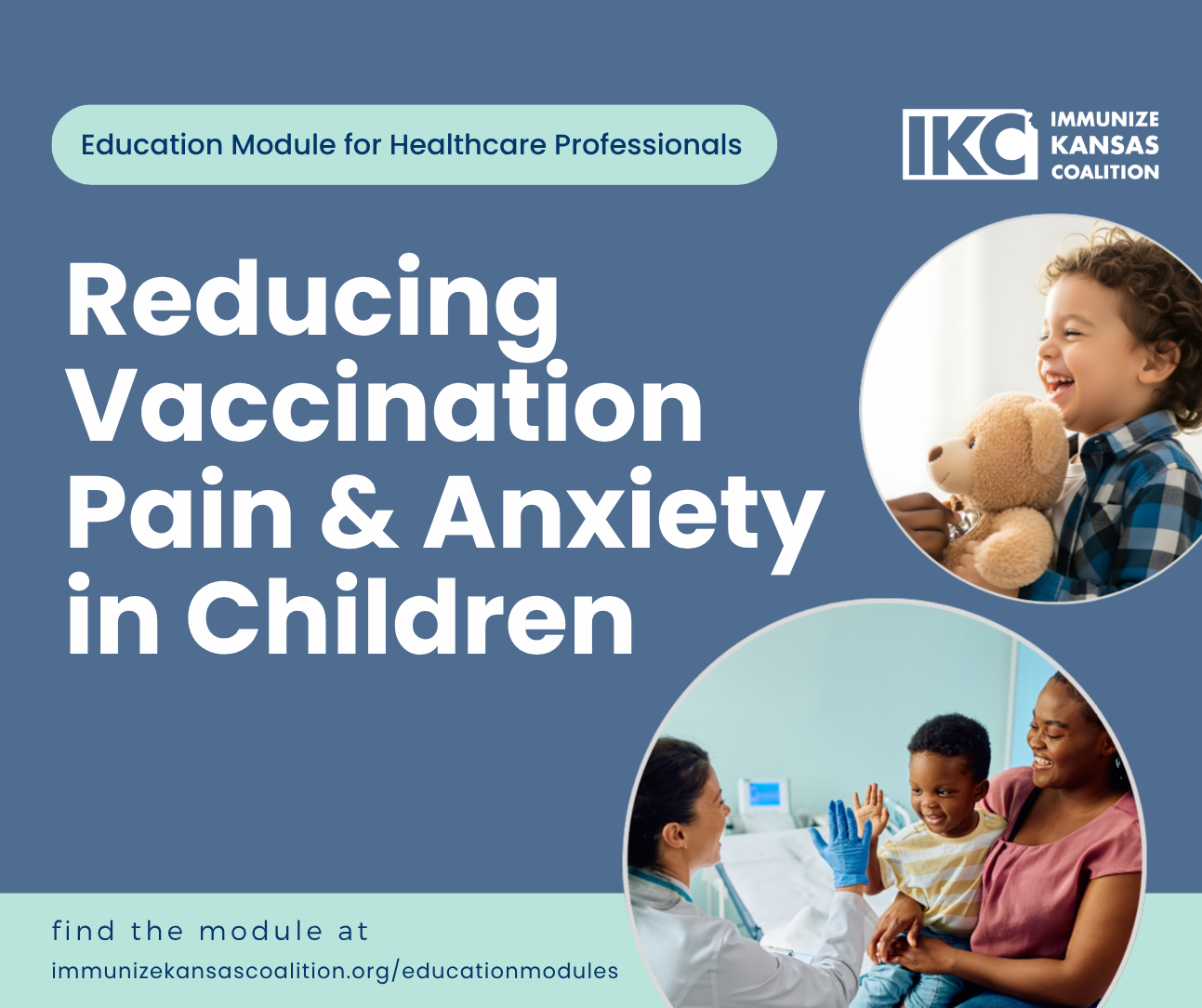 Reducing Vaccination Pain and Anxiety education module